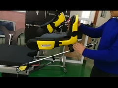 Sus304手術台の足のホールダーの鐙がねの側面柵のLithotomyの足の準備のホールダー